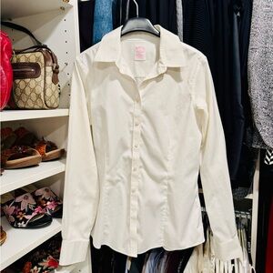 Brooks Brothers Classic White No-Iron Button-Down Oxford Shirt